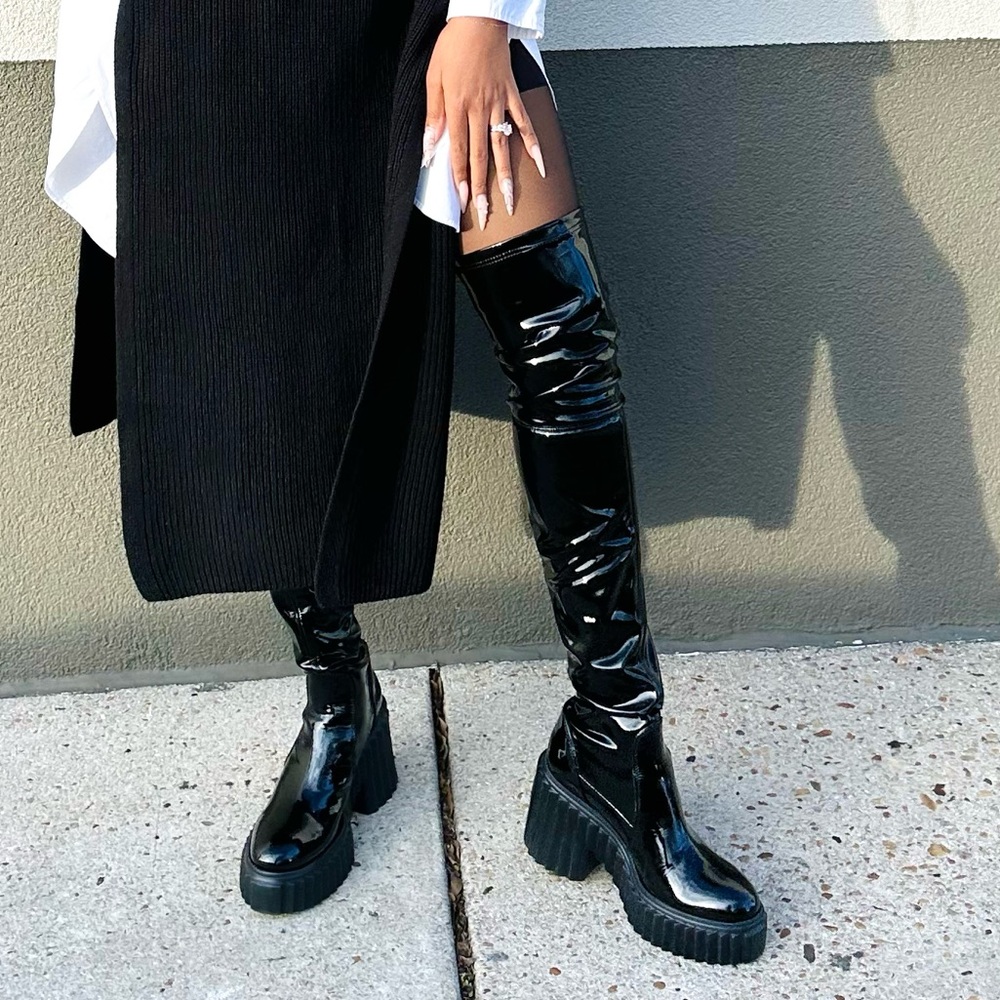 AGL Over the Knee Boot - 100% Authentic